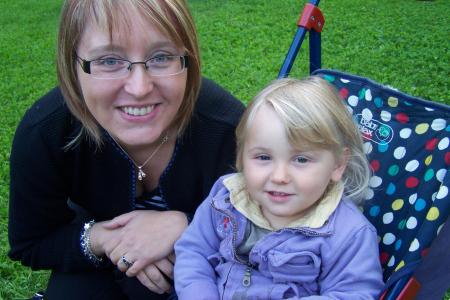 voila ma tente avec ma fille